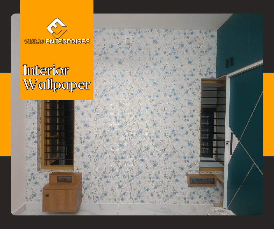 vinco enterprises-Interior Wallpaper in trivandrum-wallcovering trivandrum-interior wallpaper installation in trivandrum-vinco wallpaper-google-post